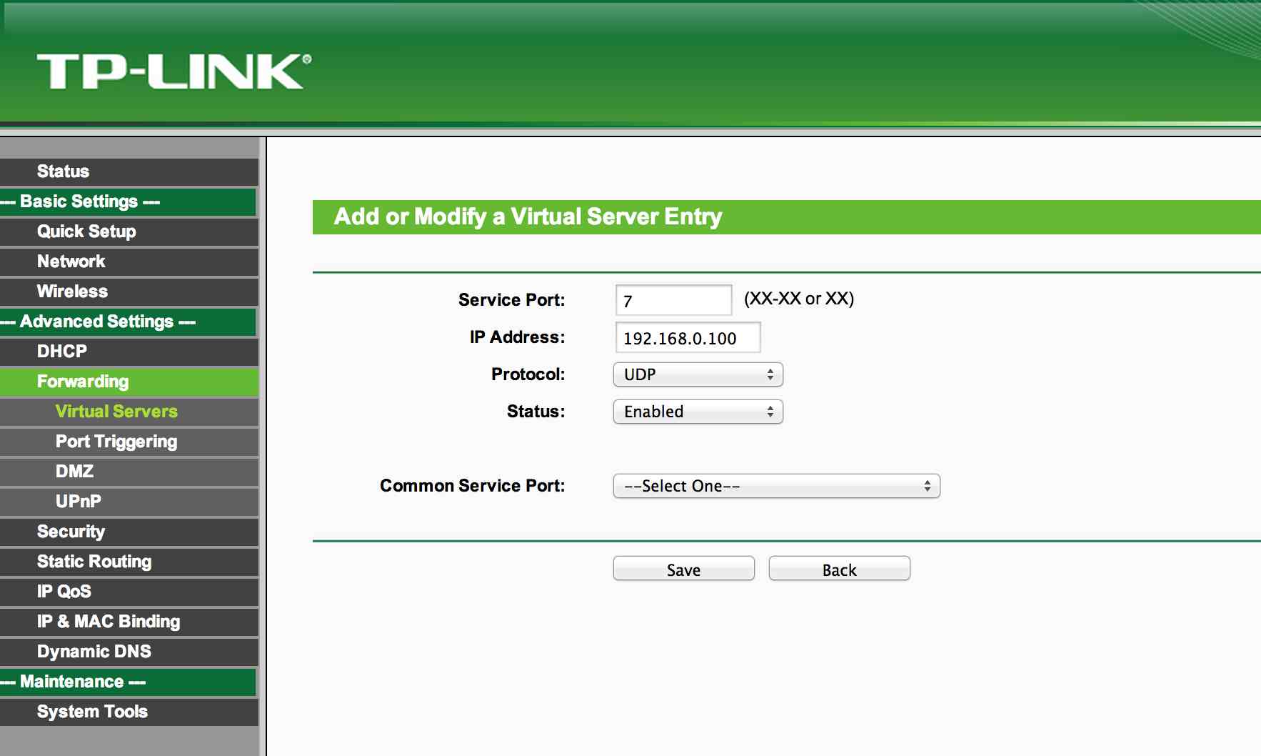 tp link router login in blank page