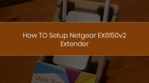 netgear extender setup