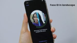 Face ID IN Landscape
